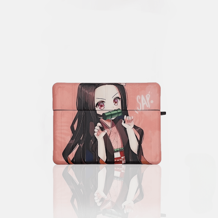 Demon Slayer Nezuko Lindo estuche para AirPods