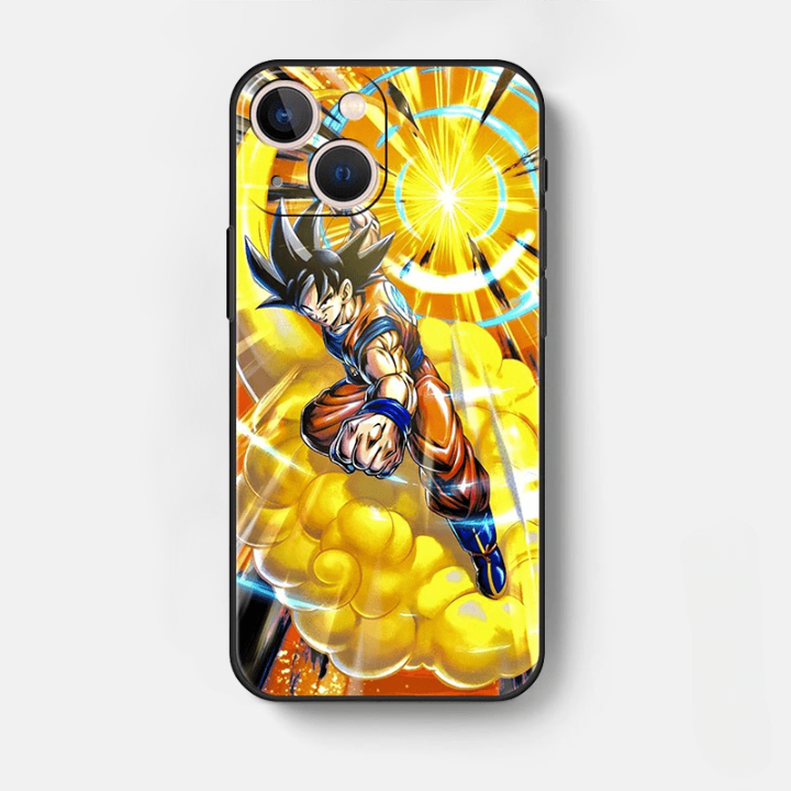Funda iPhone Dragon Ball Goku Nube Mágica