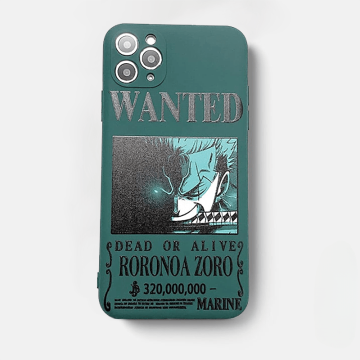 Funda para iPhone de One Piece Se busca Zoro