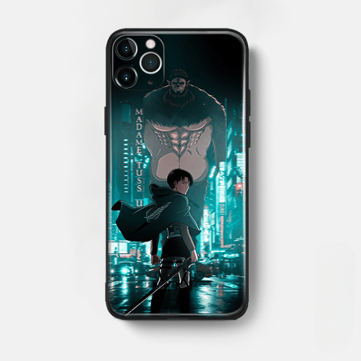 Funda SNK para iPhone Levi vs Titan Monkey