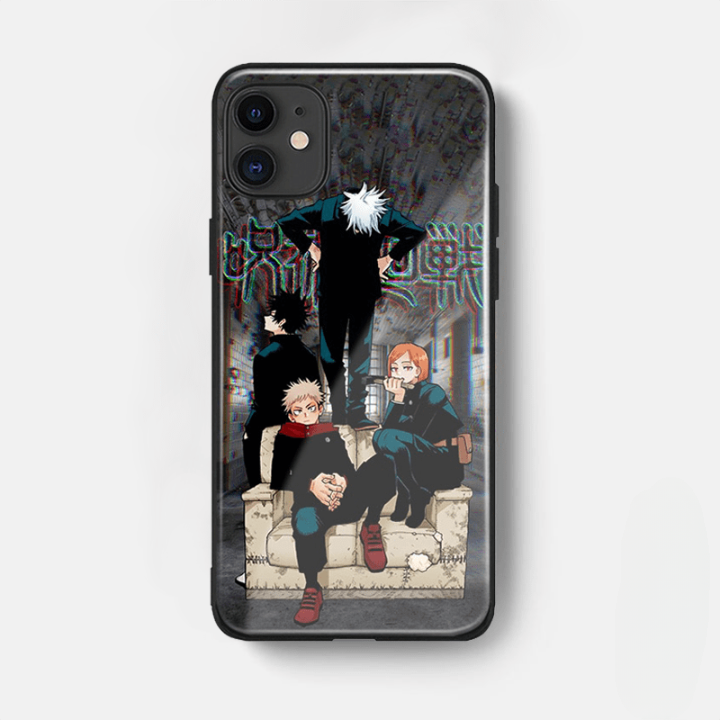 Jujutsu Kaisen iPhone Caso Gojo Estudiantes