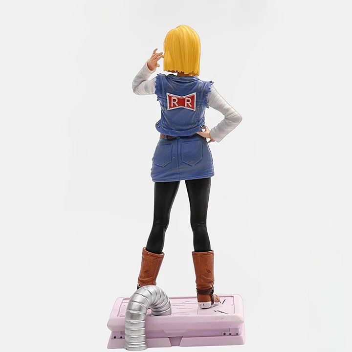 Figura Dragon Ball Z C-18 y Krilin