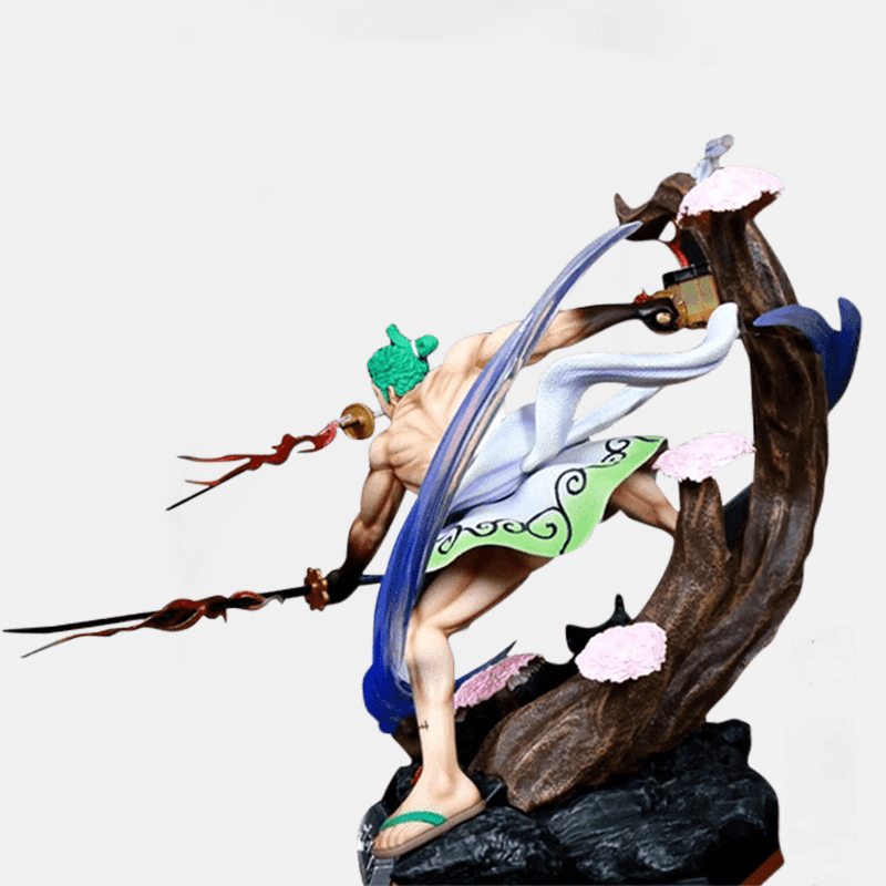 Figura LED de una pieza<br> Zoro Wano