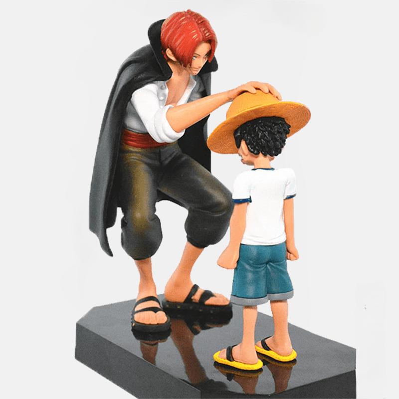 Figura de una pieza<br> luffy y shanks