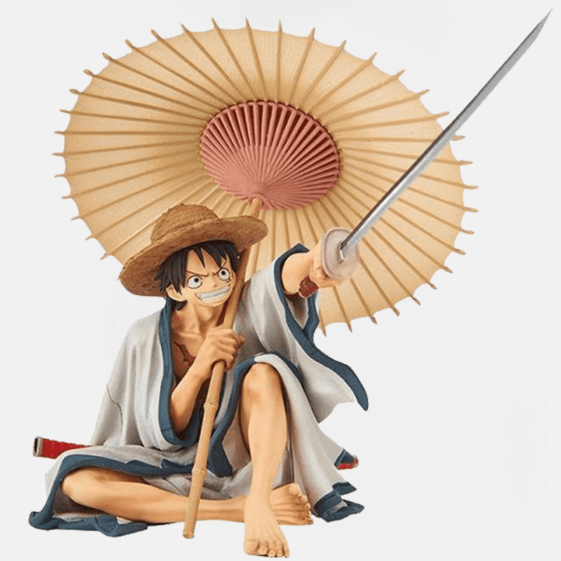 FIGURINE ONE PIECE King of Artist Luffy Zoro Chapeau de Paille Pirates