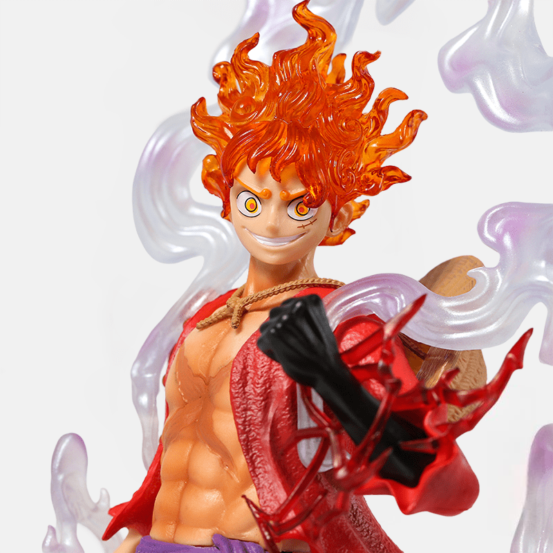 Figura de una pieza<br> Luffy Gear 5 alegría chico
