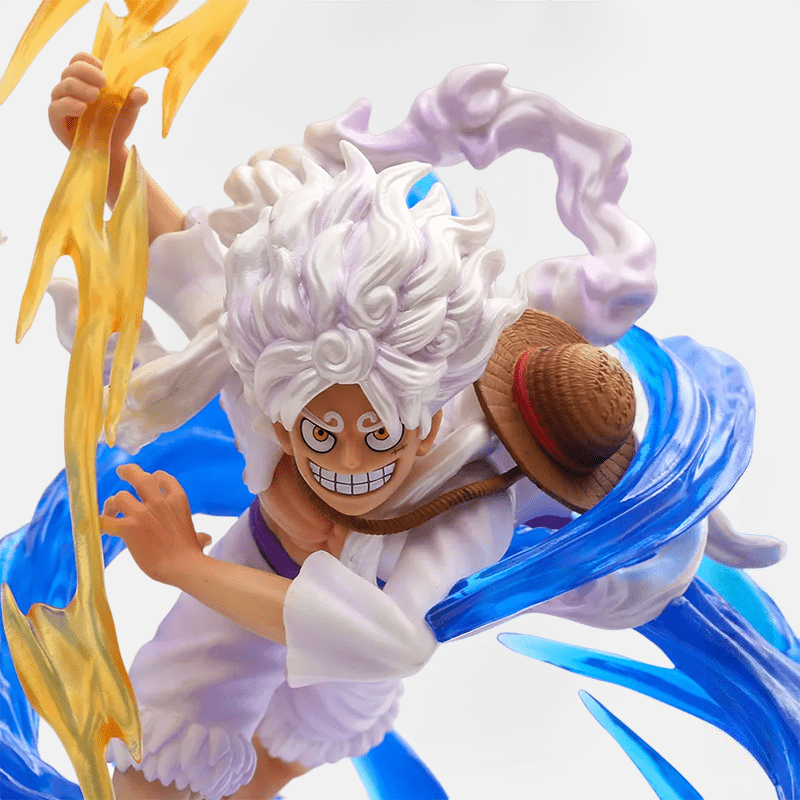 Figura de una pieza<br> Luffy Engranaje 5 Blanco