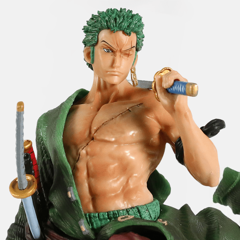 Figura de una pieza<br> Zoro y Mihawk