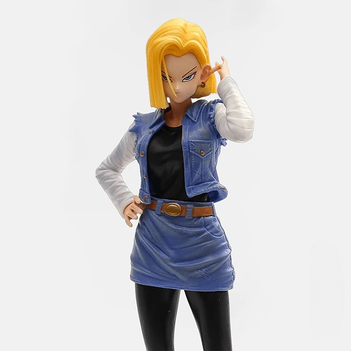 Figurine Dragon Ball Z C-18 & Krilin