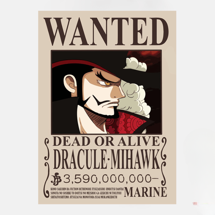 Prime Mihawk Avis de Recherche One Piece / Prime Mihawk – SakuraManga