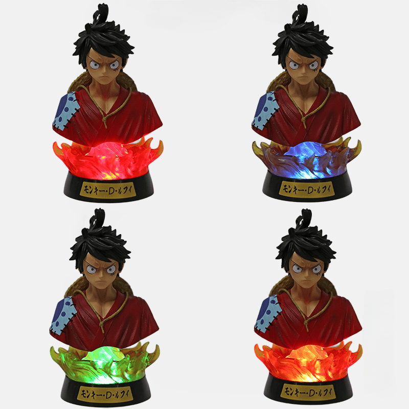 Figurine LED One Piece Buste Luffy