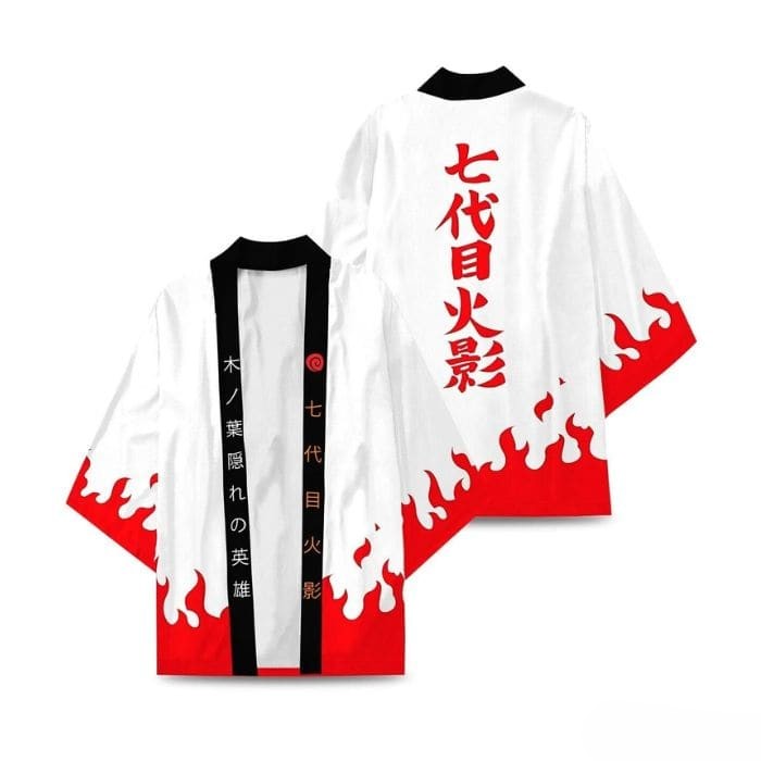 Mantello dell'Hokage, giacca kimono di Naruto