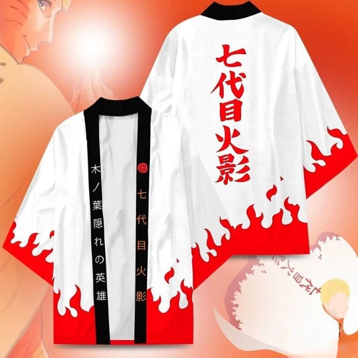 Cape de Hokage, Veste de Kimono Naruto