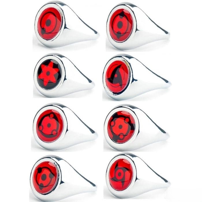 Joyero Naruto, anillos Akatsuki.