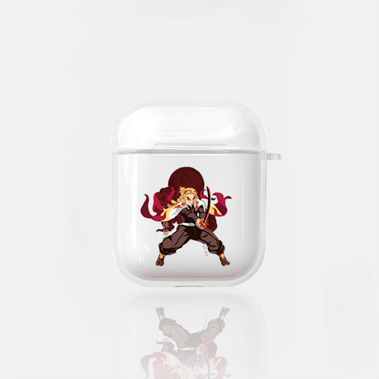 Coque AirPods Demon Slayer Rengoku