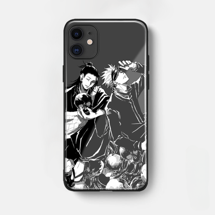 Coque Jujutsu Kaisen iPhone Geto et Gojo