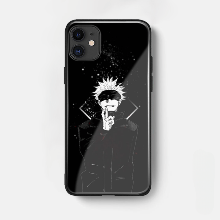 Coque Jujutsu Kaisen iPhone Satoru Gojo Fanart