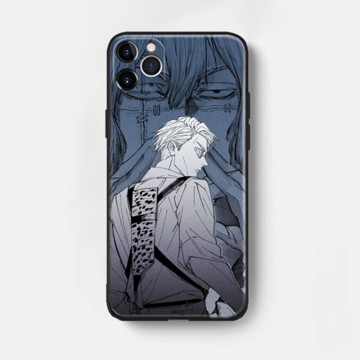 Jujutsu Kaisen Funda para iPhone Kento y Mahito