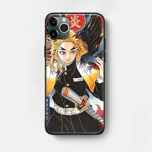 Custodia per iPhone Demon Slayer Rengoku