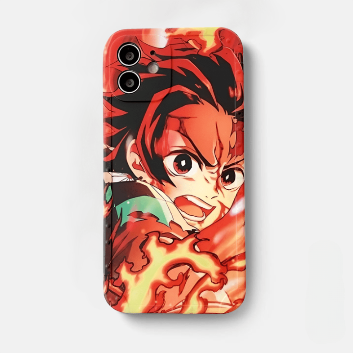 Coque Demon Slayer iPhone Tanjiro Souffle du Soleil