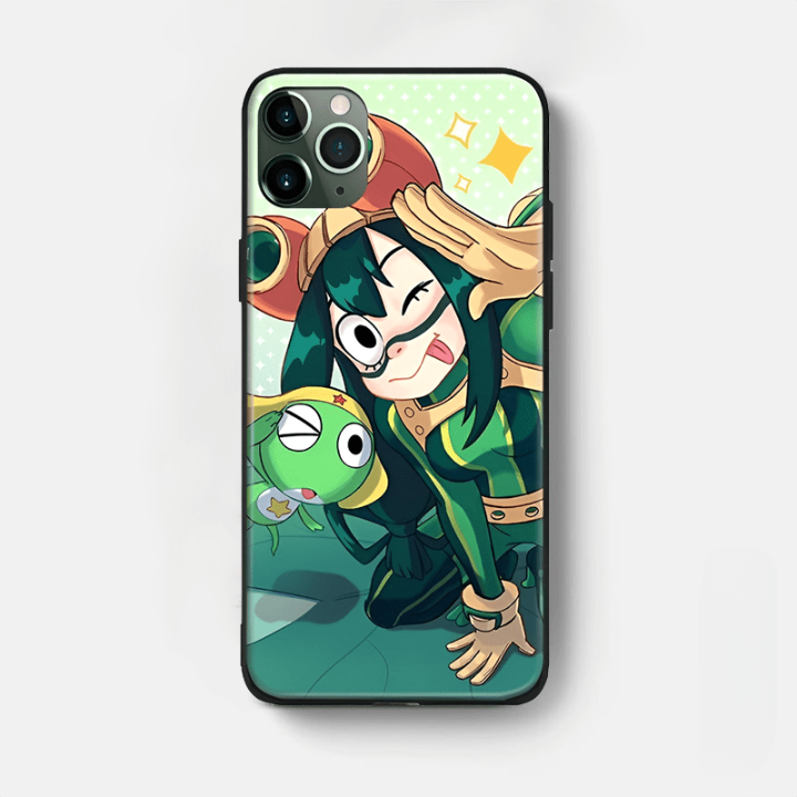 Funda para iPhone MHA Tsuyu