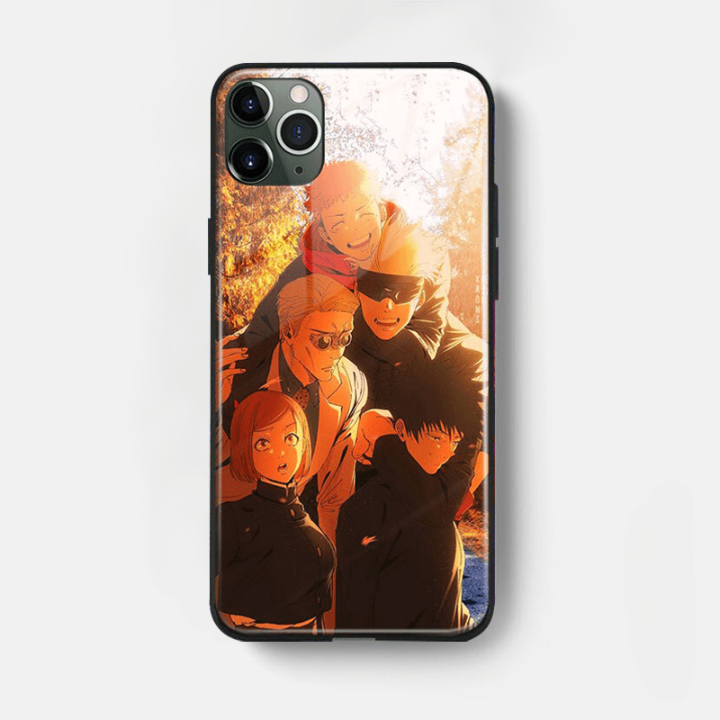 Coque Jujutsu Kaisen iPhone Gojo Yuji Megumi