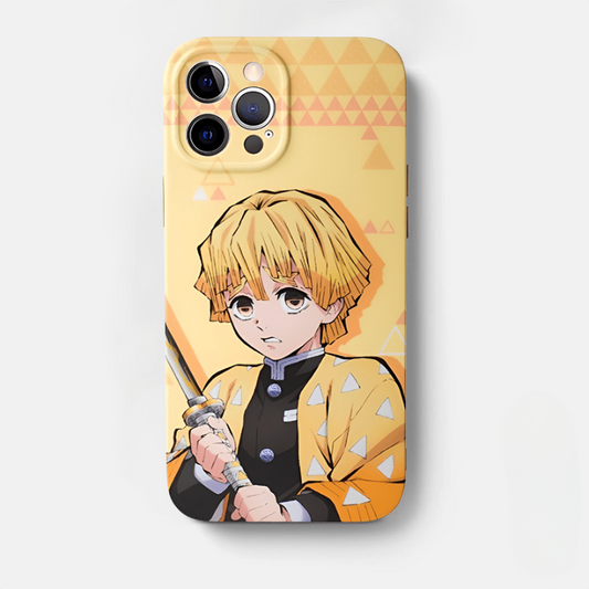 Funda para iPhone Demon Slayer Zenitsu Agatsuma