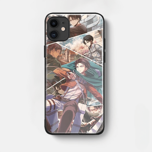 Funda para iPhone de SNK, cabo jefe Levi Ackerman