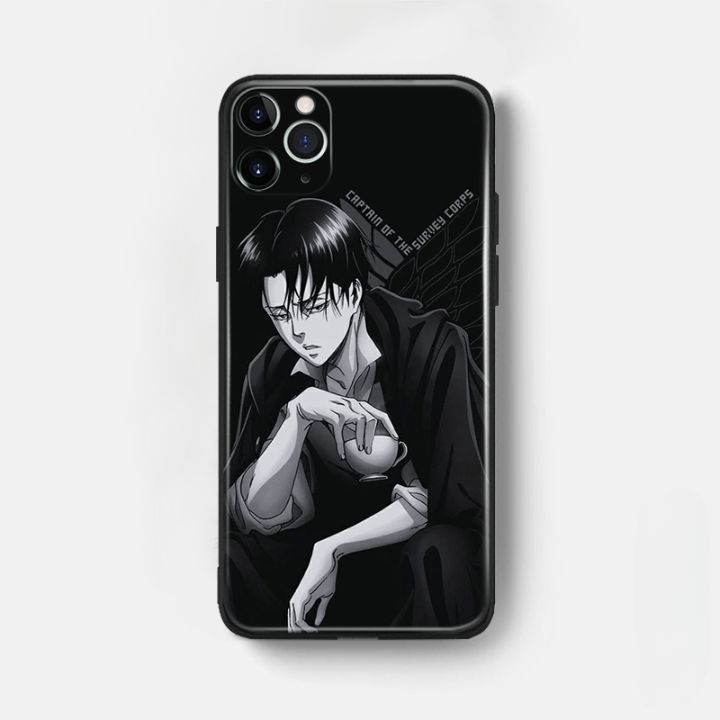 Funda SNK para iPhone Levi Ackerman