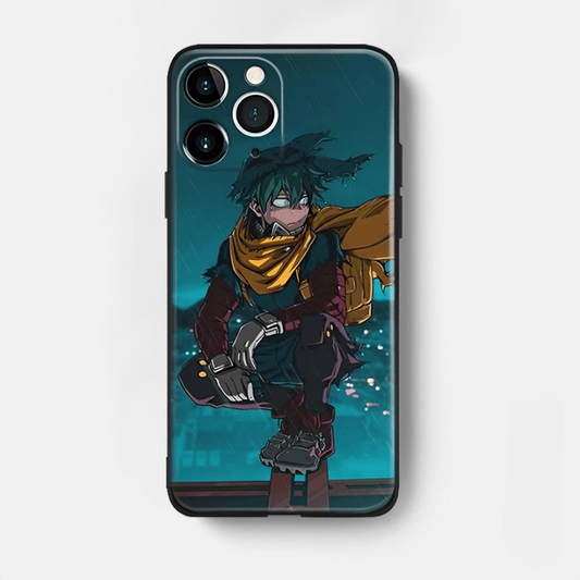 Funda para iPhone MHA Midoriya