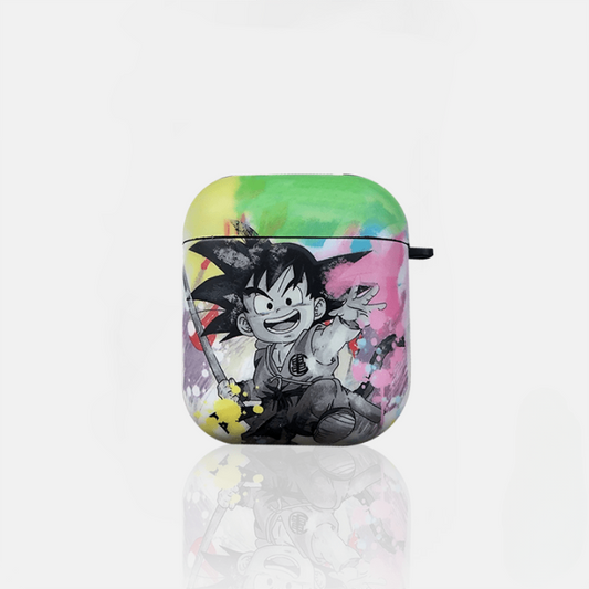 Funda AirPods Dragon Ball Son Goku Fanart