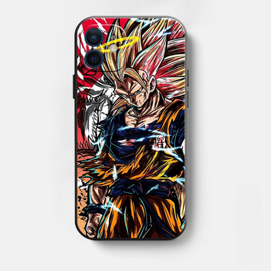 Custodia per iPhone Dragon Ball Goku SSJ3 Fanart