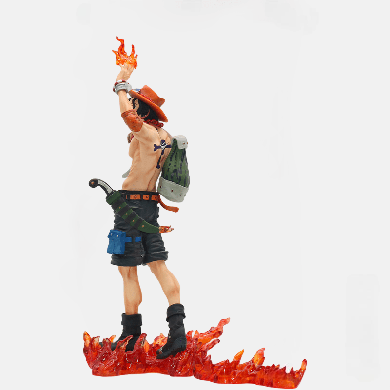 Figurine One Piece Ace aux Poings Ardents