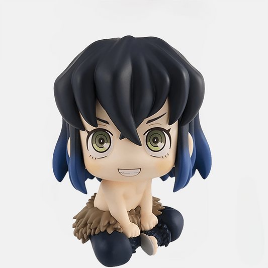 Figura di Inosuke dell'uccisore di demoni Chibi