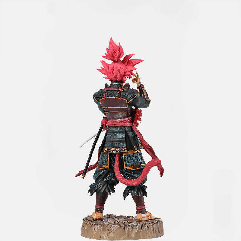 Figura di Dragon Ball<br> Samurai rosa Goku nero