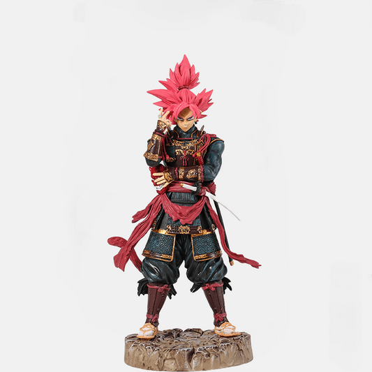 Figura di Dragon Ball<br> Samurai rosa Goku nero