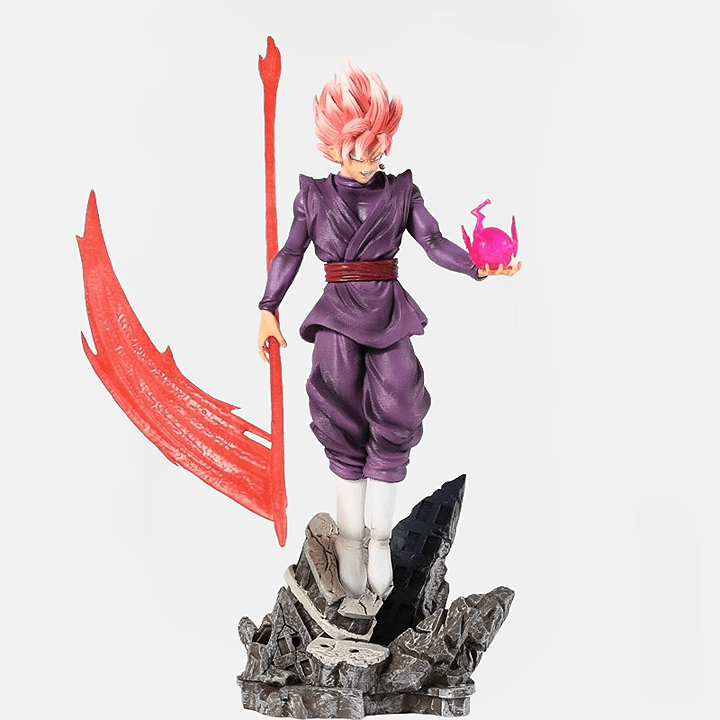 Figura rosa di Goku nero di Dragon Ball Super