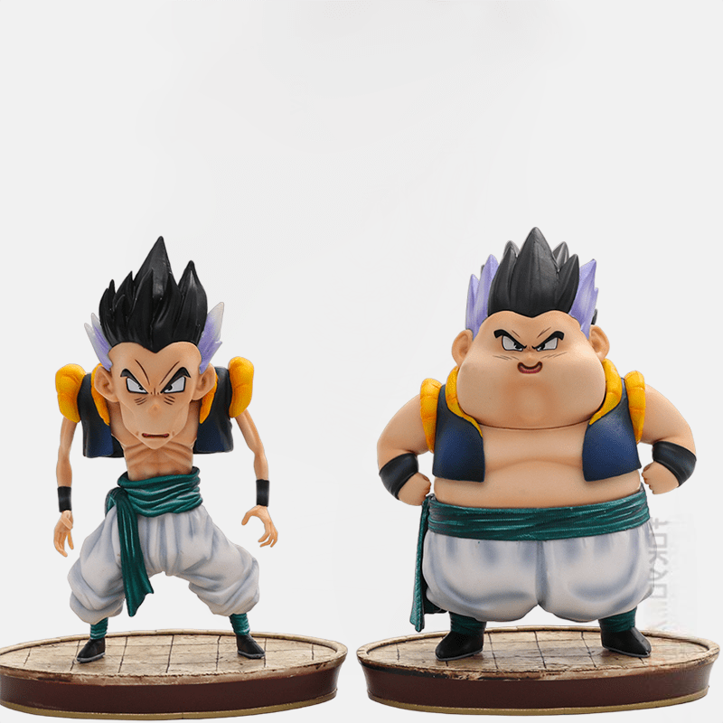 Figura di Dragon Ball Z<br> Gotenks grasso e magro