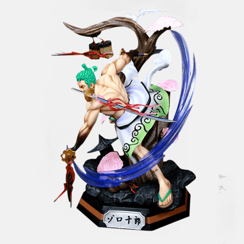 Figurine LED One Piece Zoro Wano