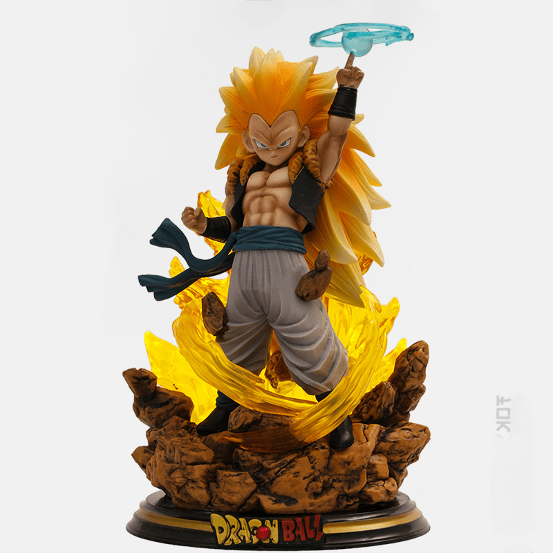 Figurine LED Dragon Ball Z Gotenks SSJ3