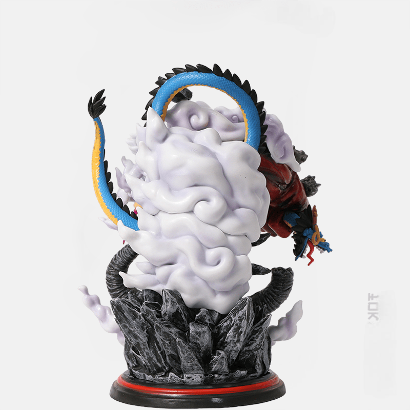 Figurine LED One Piece Luffy Gear 5 vs Kaido