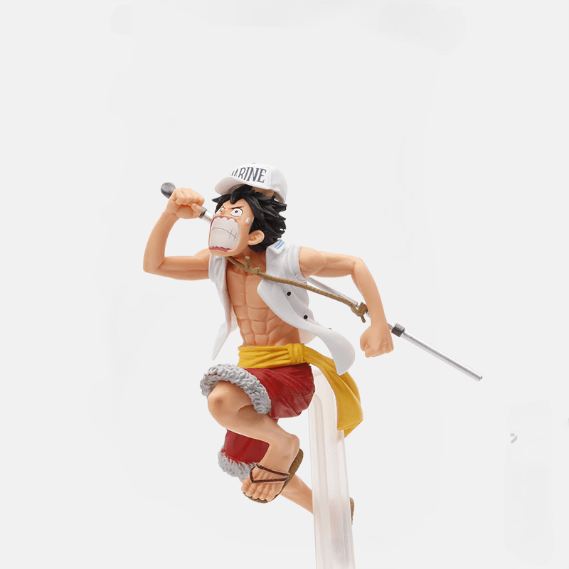 Figurine One Piece Ace, Sabo, Luffy Marine