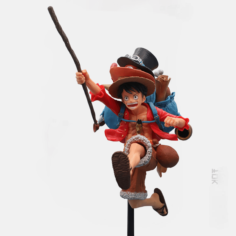 Figurine One Piece Ace, Luffy, Sabo