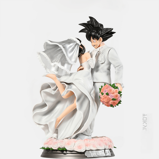 Figurine Dragon Ball Goku & Chichi Mariage