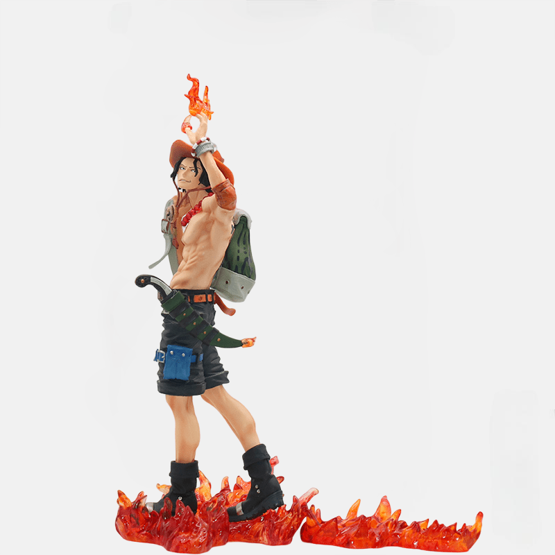 Figurine One Piece Ace aux Poings Ardents