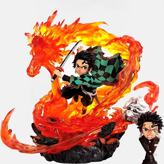 Figurine LED Demon Slayer Tanjiro