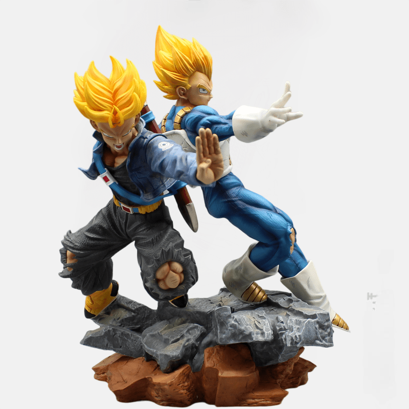 Figura di Dragon Ball Z<br> Trunks SSJ e Vegeta SSJ