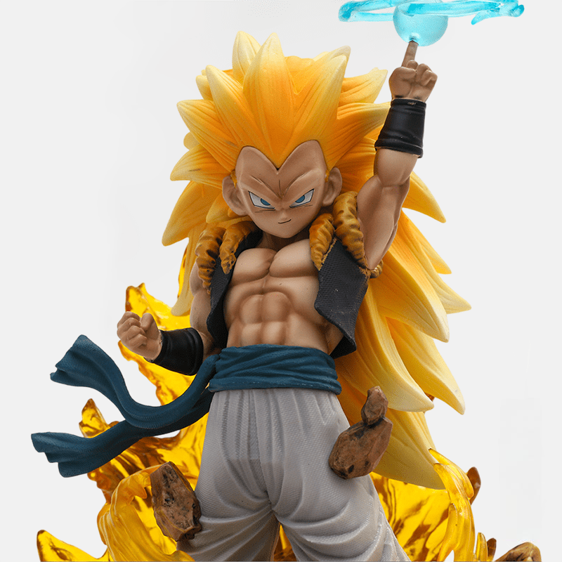 Figurine LED Dragon Ball Z Gotenks SSJ3