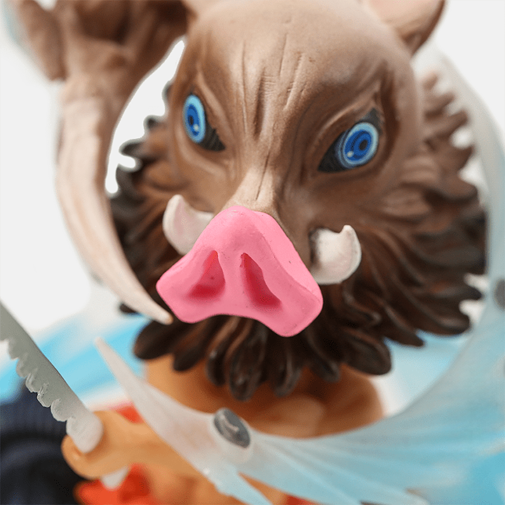 Figura di Inosuke Breath of the Beast dell'uccisore di demoni