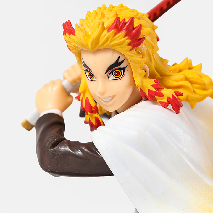 Figura del Pilastro di Fiamma Rengoku dell'uccisore di demoni